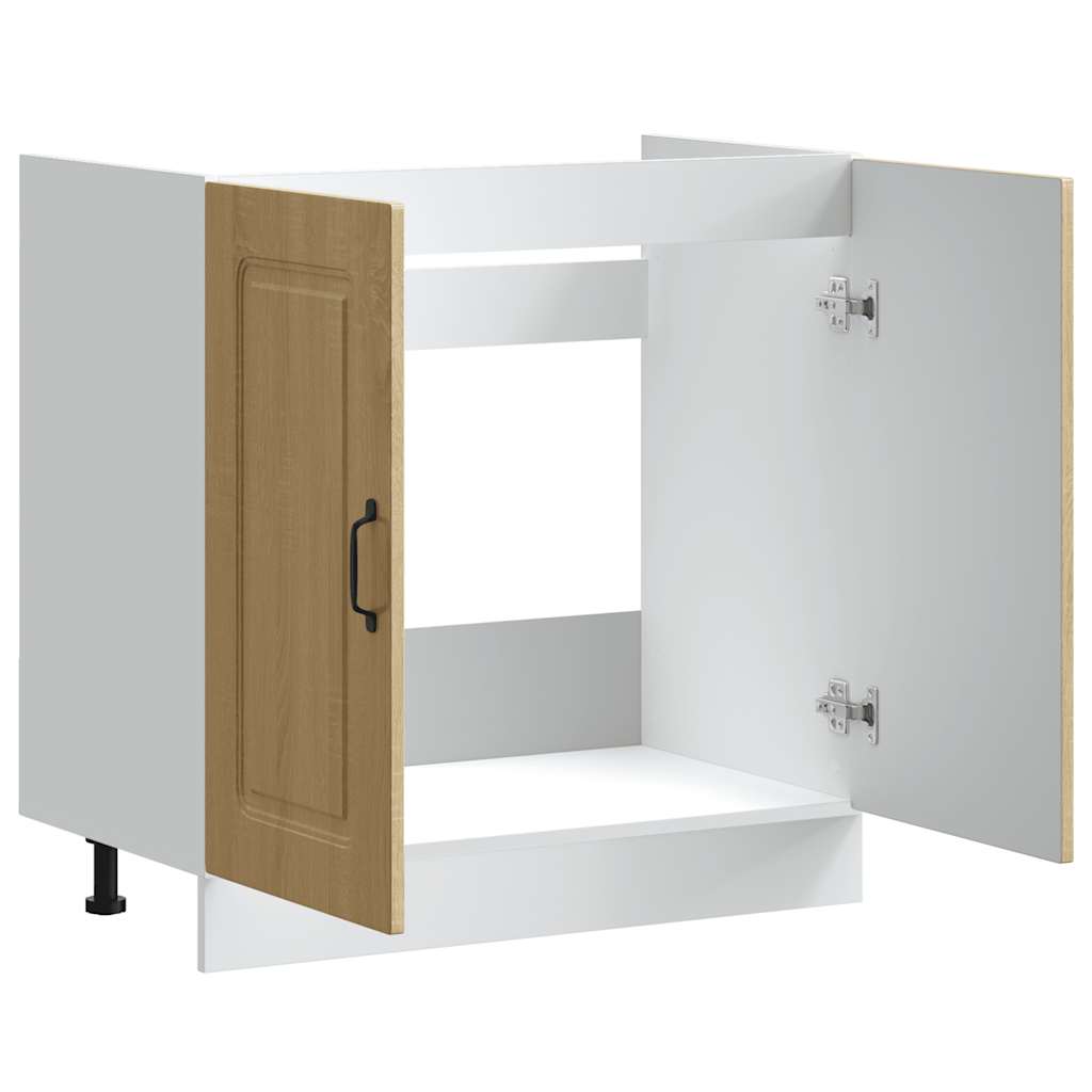 Spülenunterschrank Kalmar Sonoma-Eiche 80x46x81,5 cm