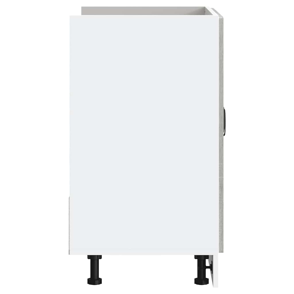 Sink base cabinet Kalmar Grey Sonoma 80x46x81.5 cm