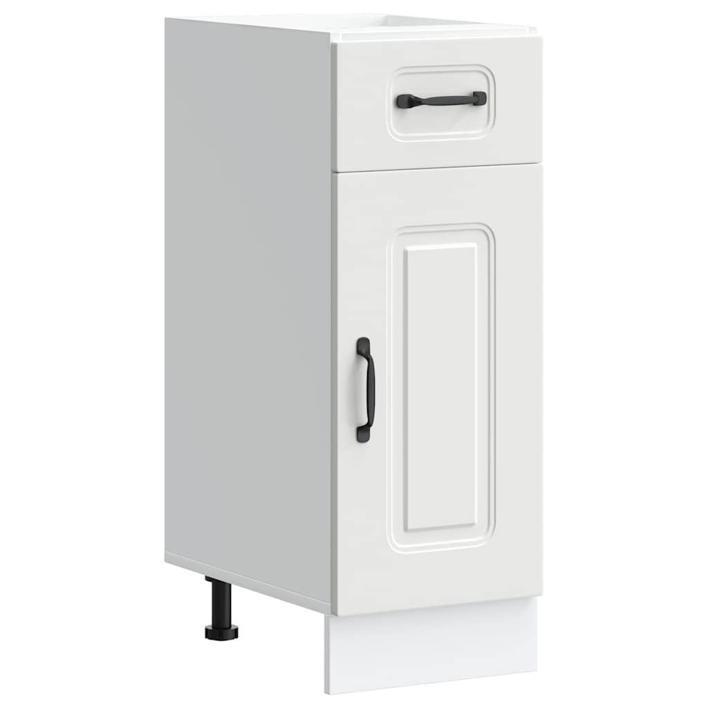 Kitchen base cabinet Kalmar White wood material