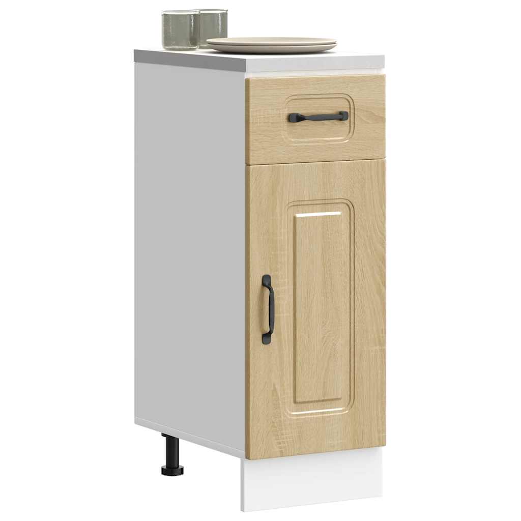 Kitchen base cabinet Kalmar Sonoma oak wood material