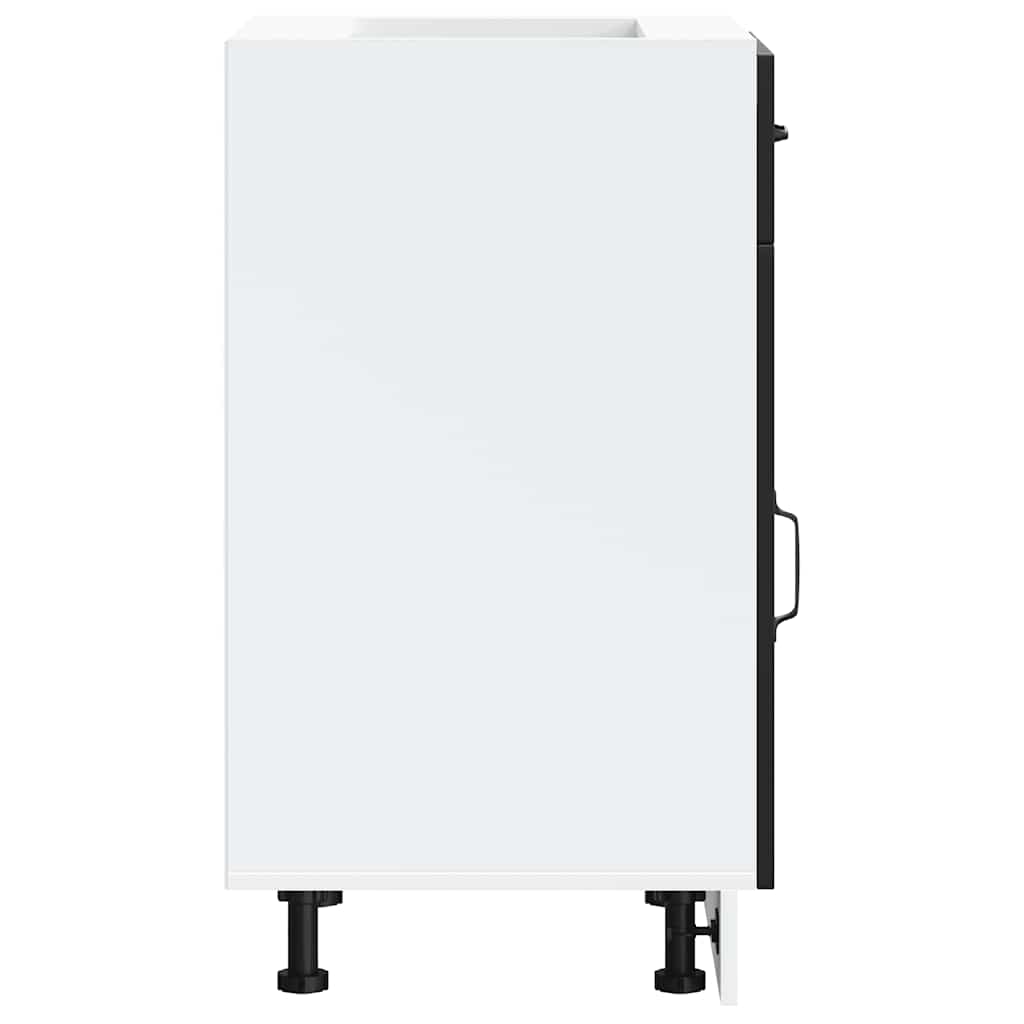 Kitchen base cabinet Kalmar Black wood material