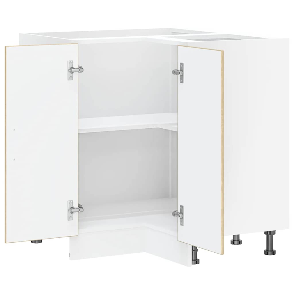 Kitchen corner base cabinet Kalmar Sonoma oak wood material