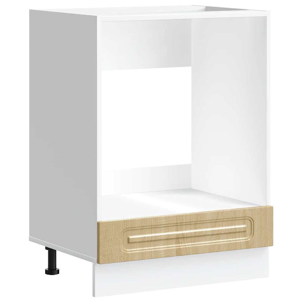 Built-in kitchen cabinet Kalmar Sonoma oak wood material