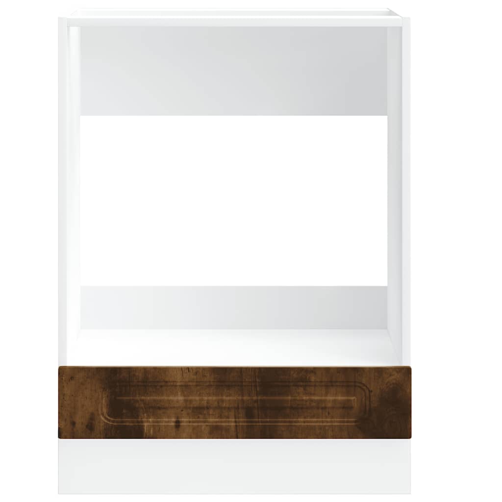 Built-in kitchen cabinet Kalmar smoked oak wood material