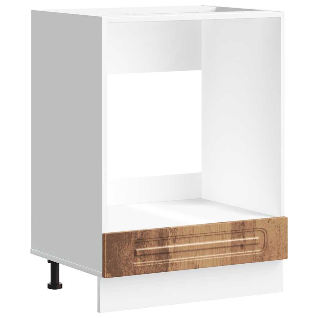 Built-in kitchen cabinet Kalmar old wood look wood material