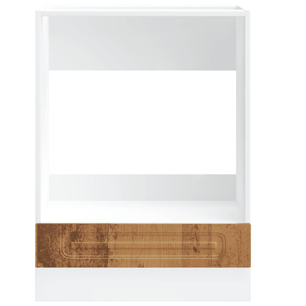 Built-in kitchen cabinet Kalmar old wood look wood material