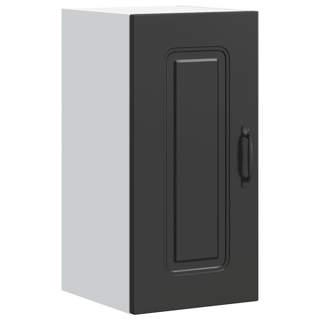 Kitchen wall cabinet Kalmar Black wood material