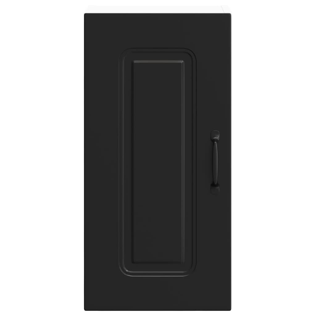 Kitchen wall cabinet Kalmar Black wood material