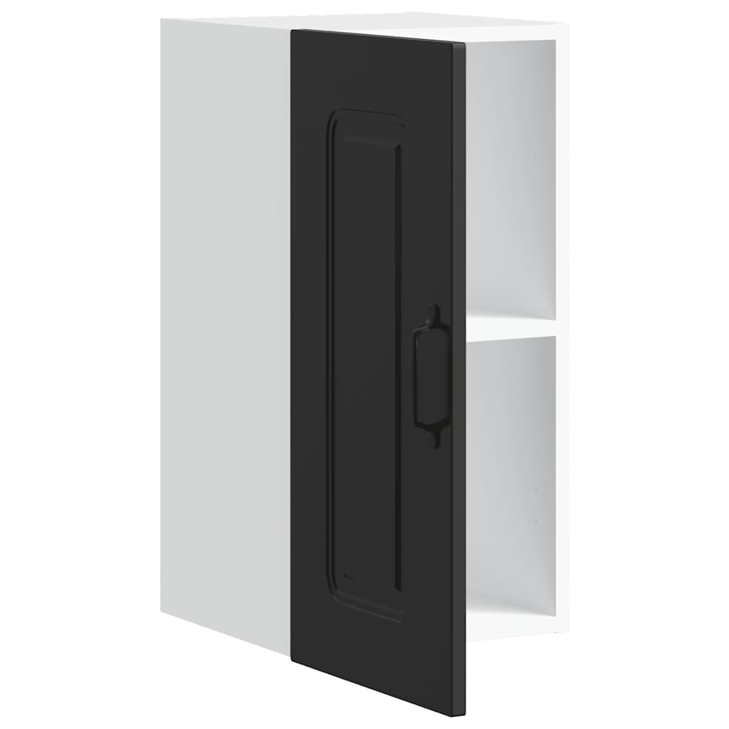 Kitchen wall cabinet Kalmar Black wood material
