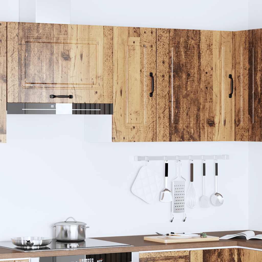 Kitchen wall cabinet Kalmar old wood look wood material