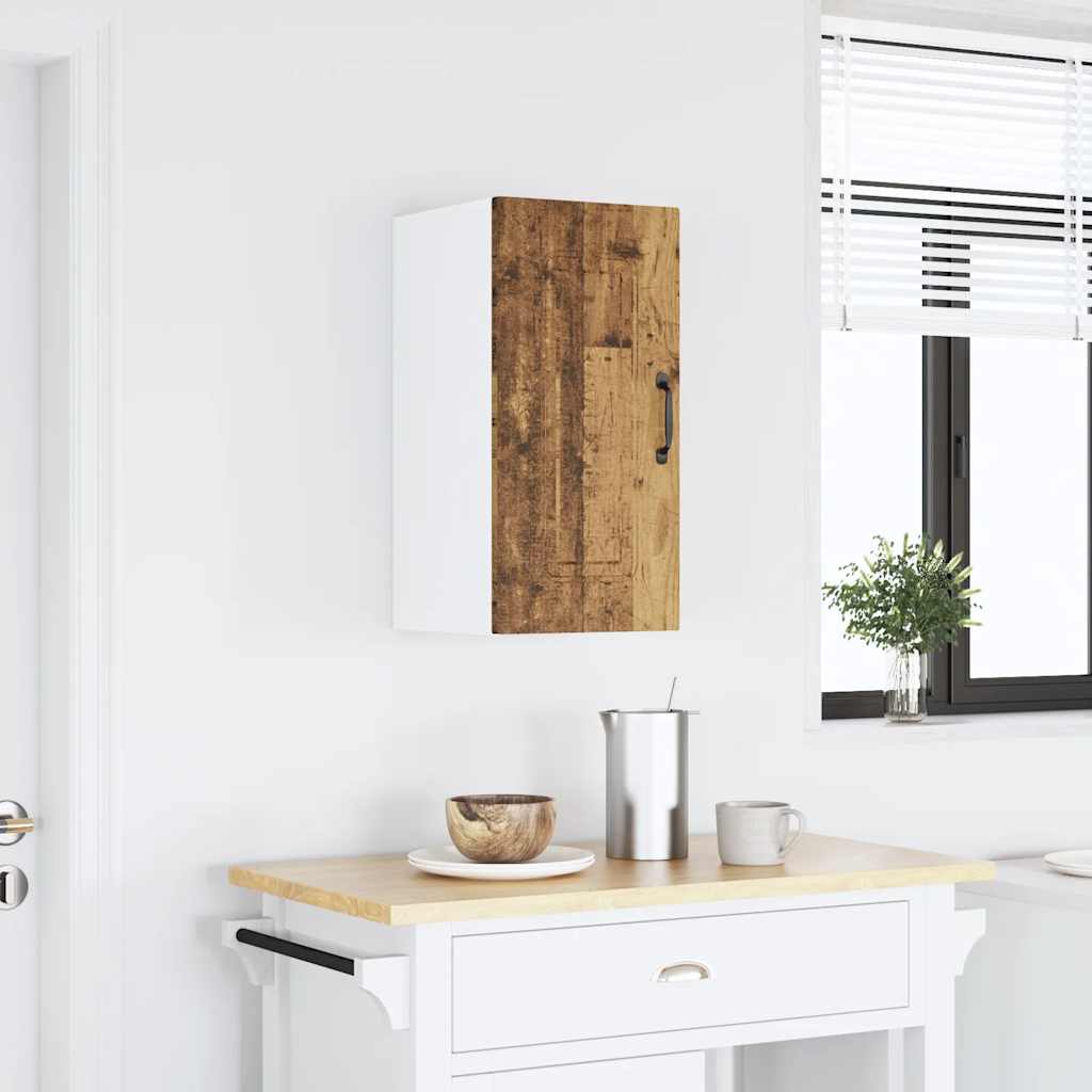 Kitchen wall cabinet Kalmar old wood look wood material