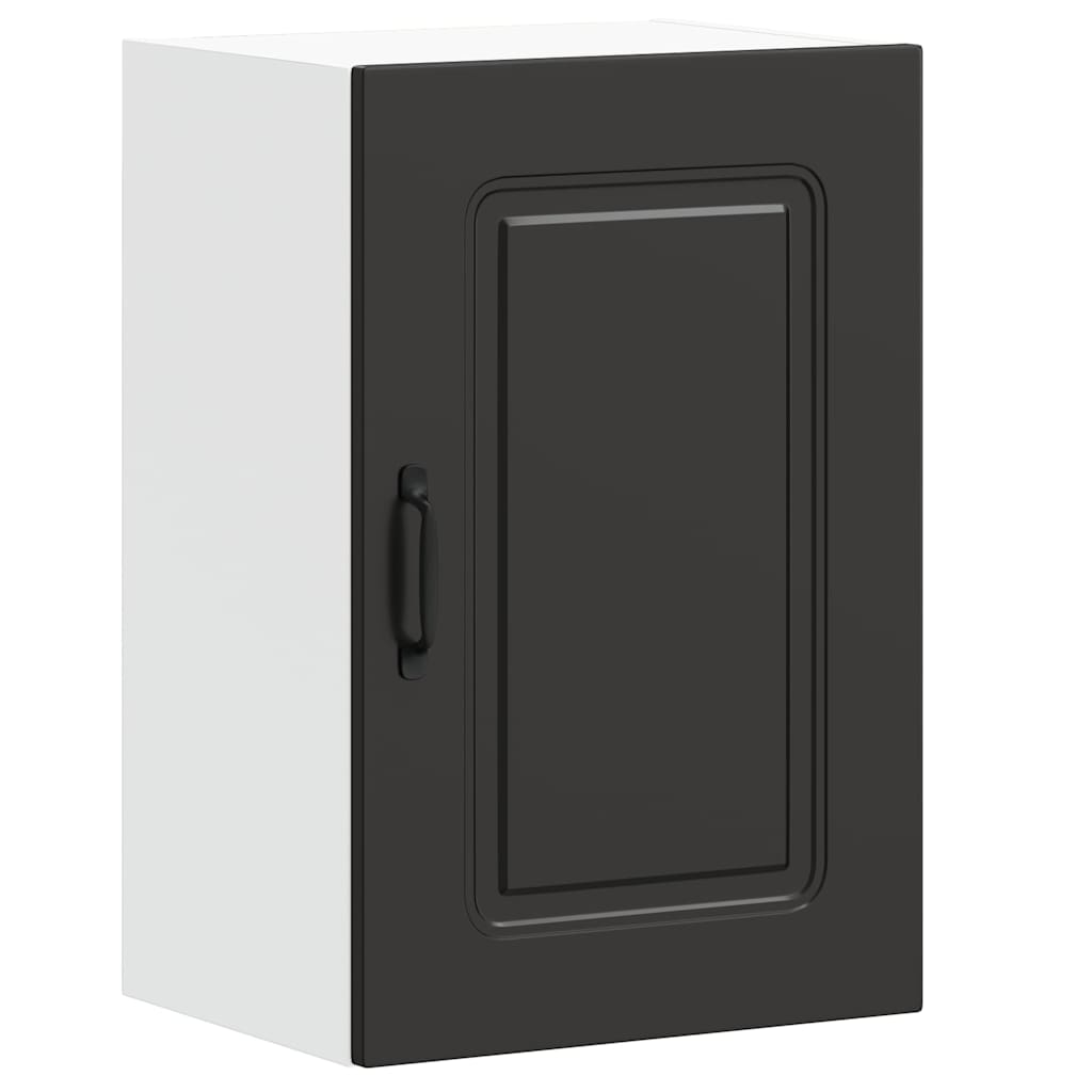 Kitchen wall cabinet Kalmar Black wood material