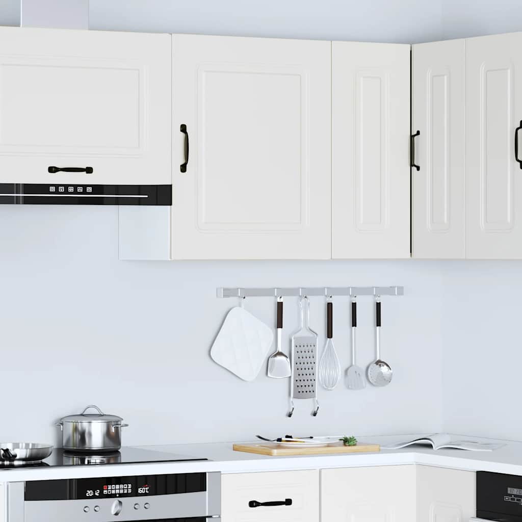 Kitchen wall cabinet Kalmar White wood material