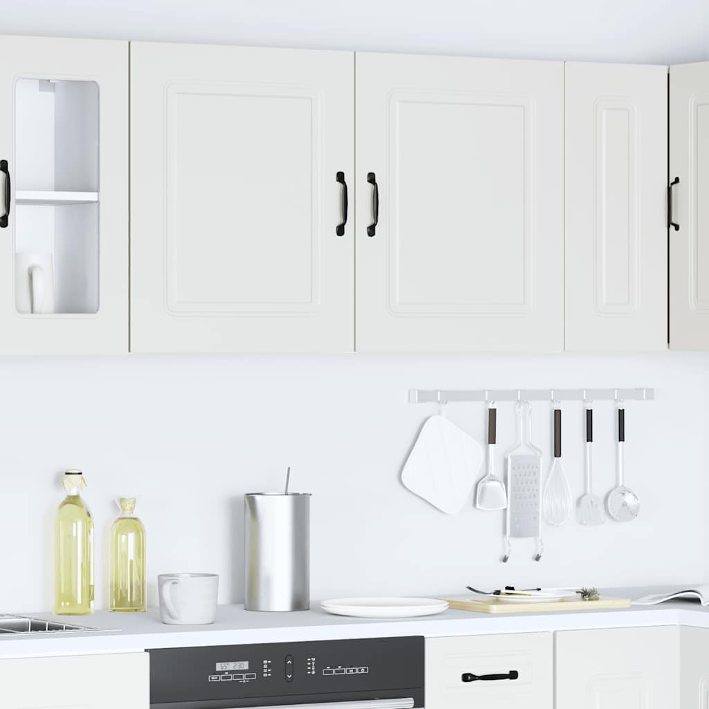 Kitchen wall cabinets 2 pcs. Kalmar White wood material