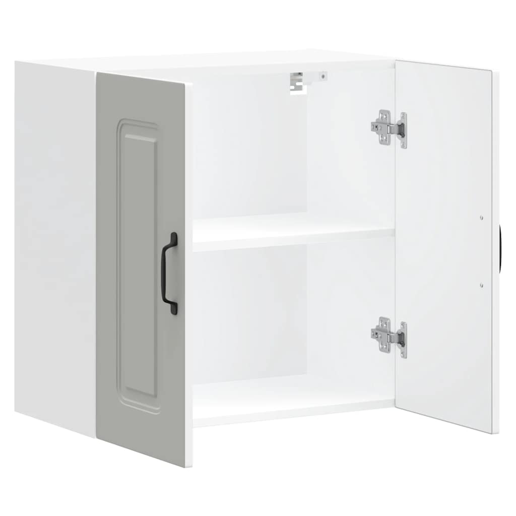 Kitchen wall cabinet Kalmar White wood material