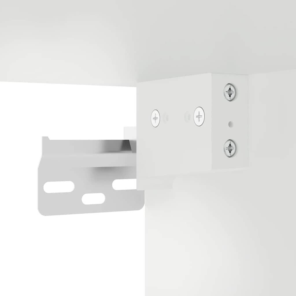 Kitchen wall cabinet Kalmar White wood material