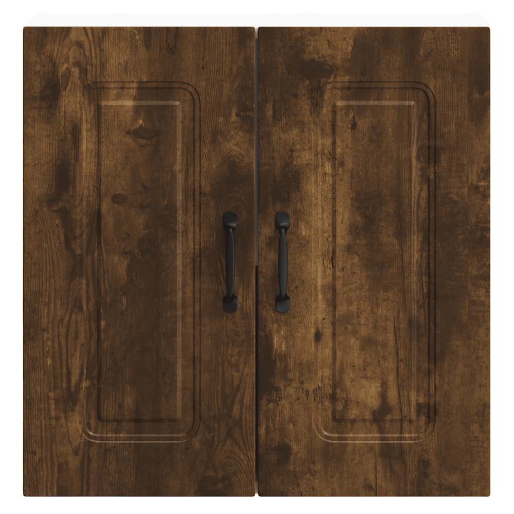 Kitchen wall cabinet Kalmar smoked oak wood material