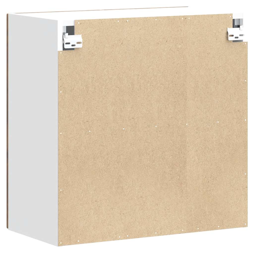 Kitchen wall cabinet Kalmar smoked oak wood material