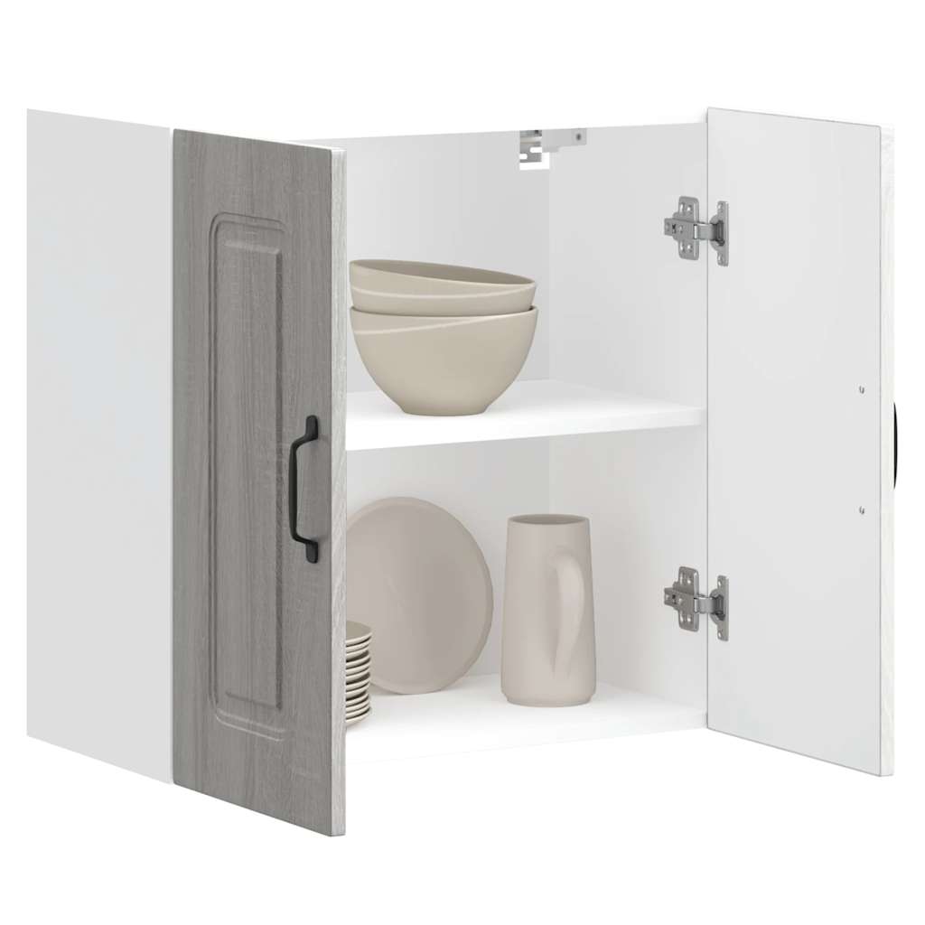 Kitchen wall cabinet Kalmar Grey Sonoma wood material