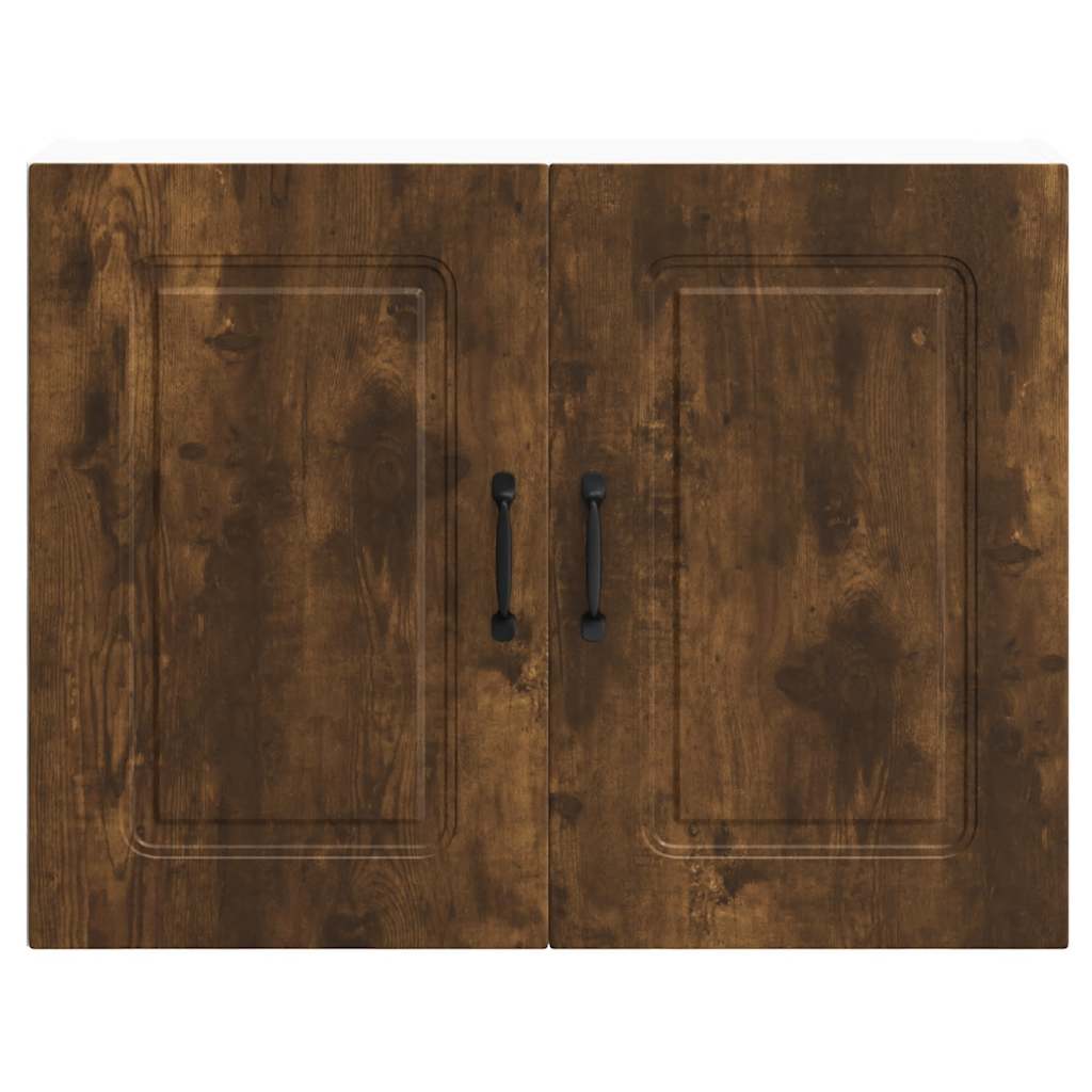 Kitchen wall cabinet Kalmar smoked oak wood material