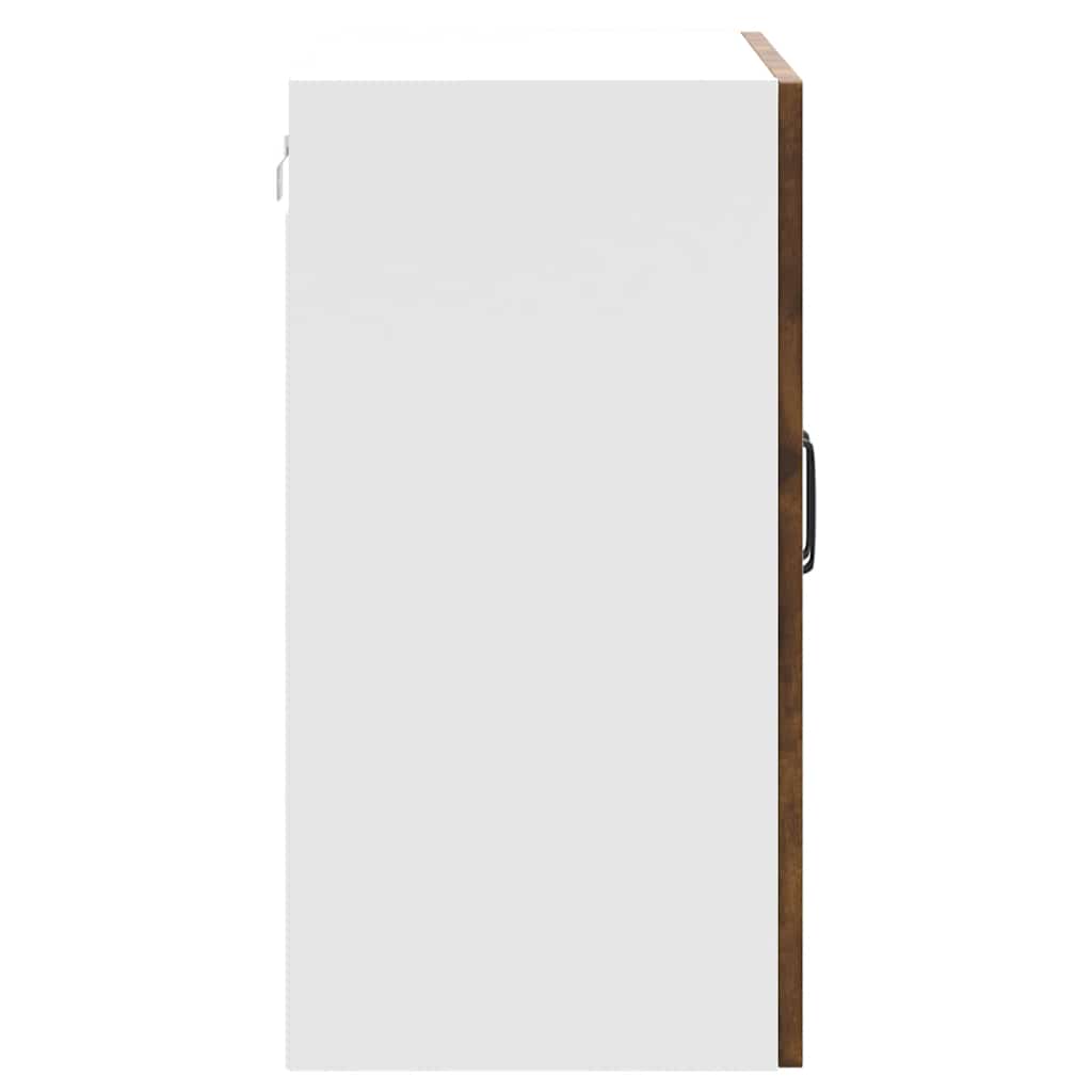 Kitchen wall cabinet Kalmar smoked oak wood material