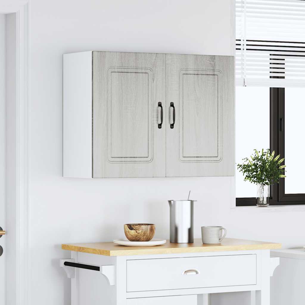 Kitchen wall cabinet Kalmar Grey Sonoma wood material