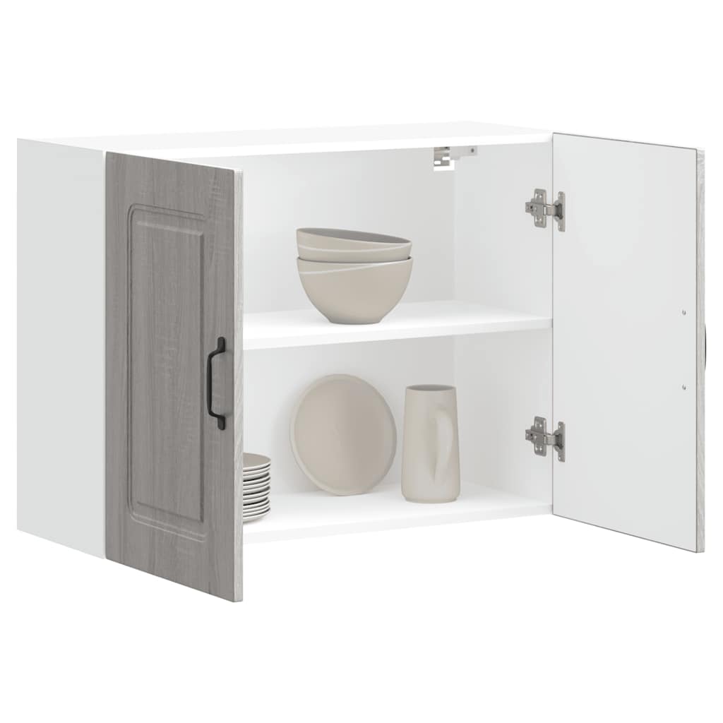 Kitchen wall cabinet Kalmar Grey Sonoma wood material