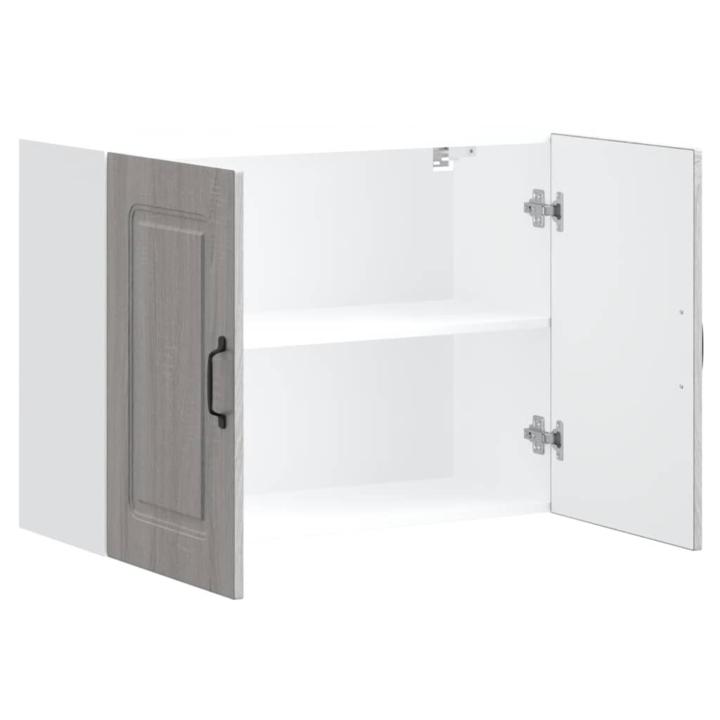 Kitchen wall cabinet Kalmar Grey Sonoma wood material