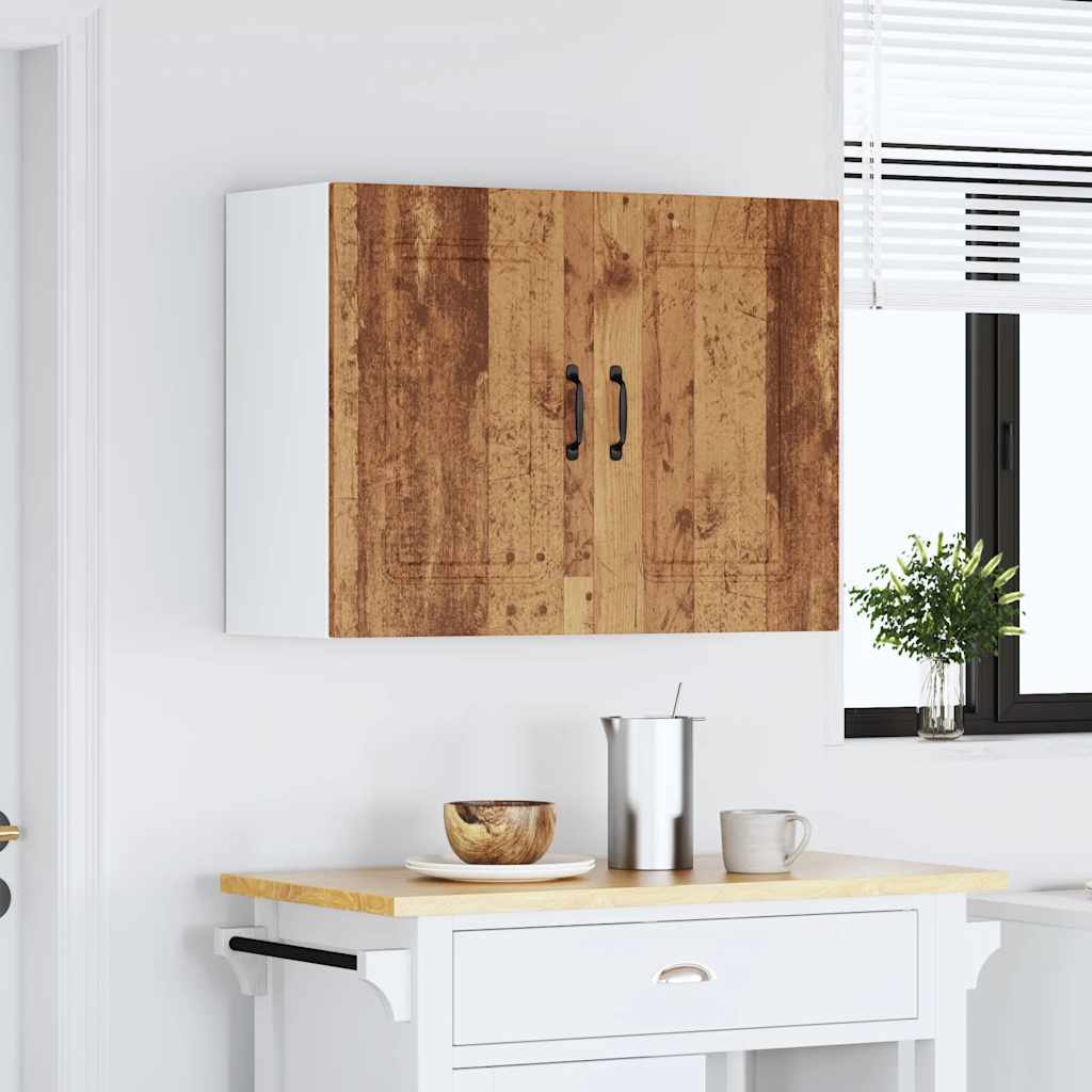 Kitchen wall cabinet Kalmar old wood look wood material