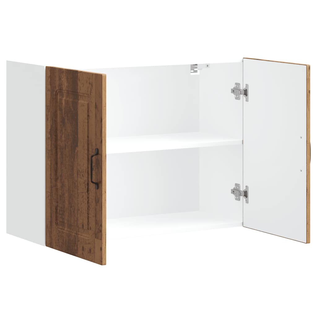 Kitchen wall cabinet Kalmar old wood look wood material