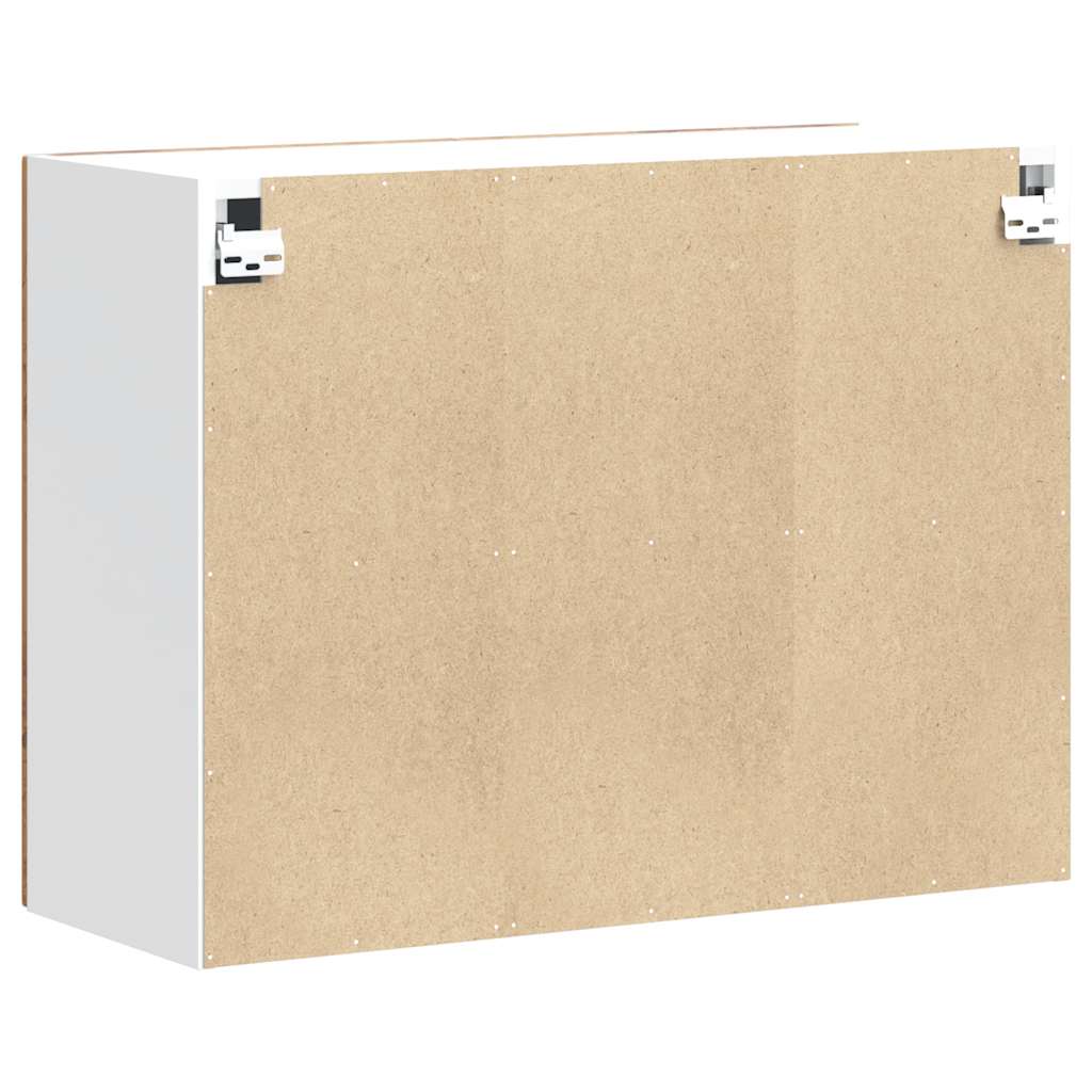 Kitchen wall cabinet Kalmar old wood look wood material