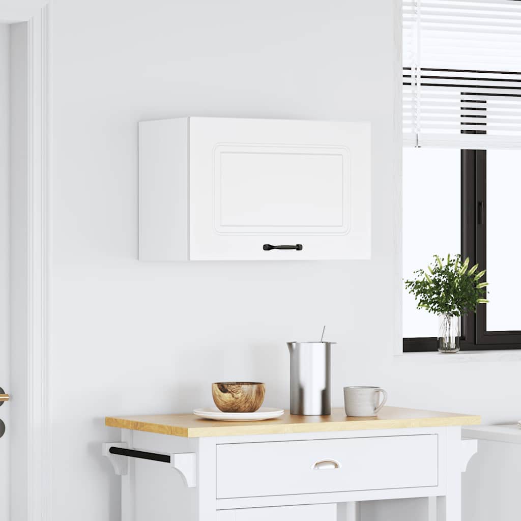 Kitchen wall cabinet Kalmar White wood material