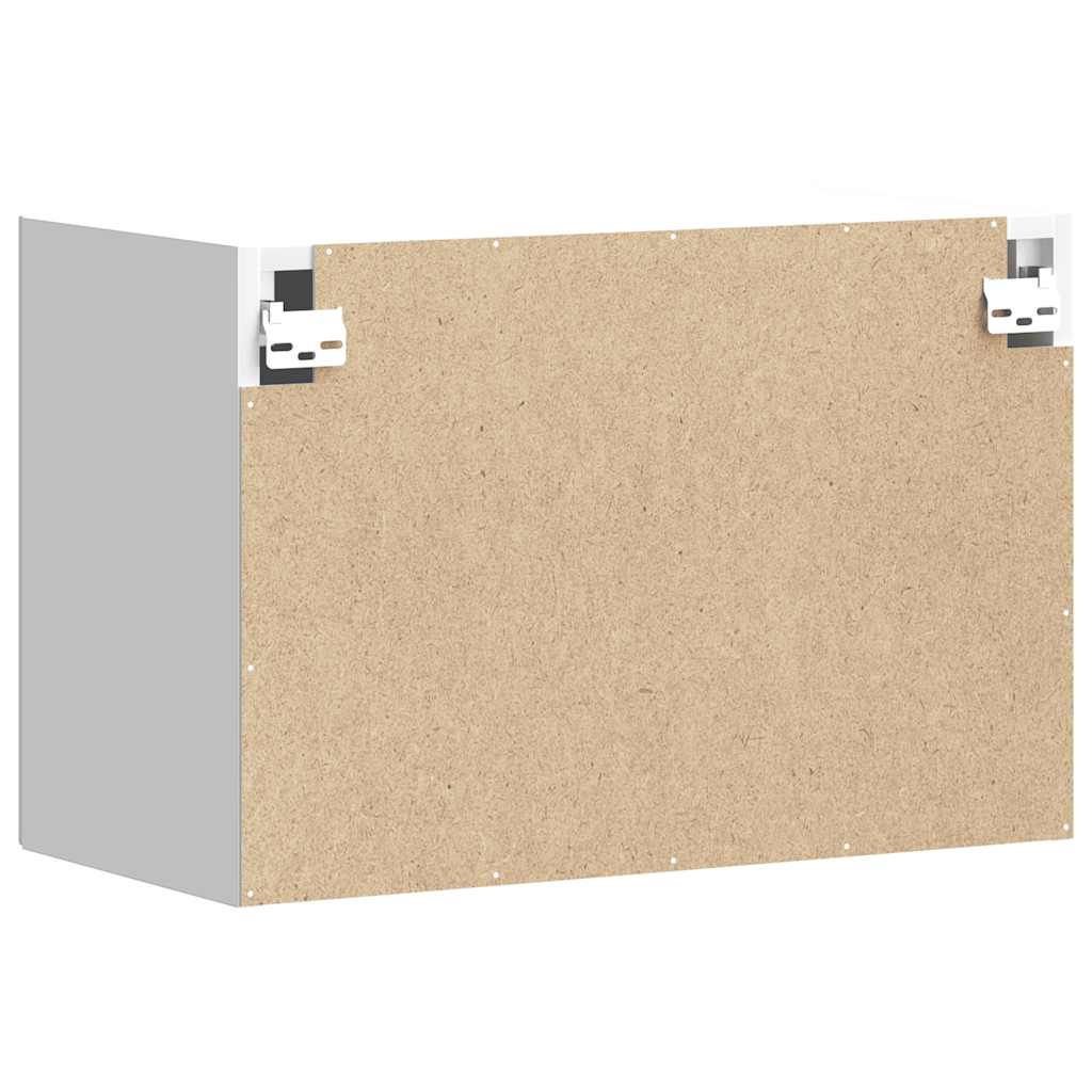 Kitchen wall cabinet Kalmar White wood material