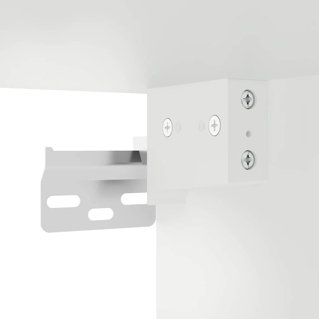 Kitchen wall cabinet Kalmar White wood material