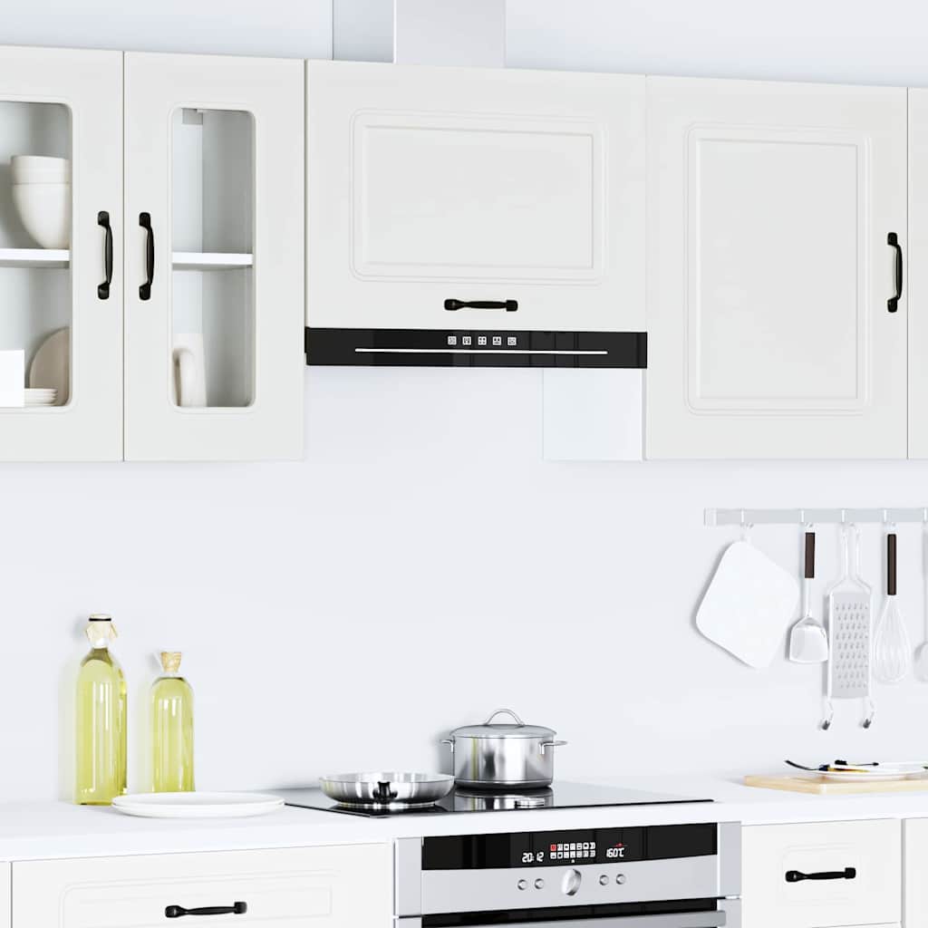 Kitchen wall cabinet Kalmar White wood material