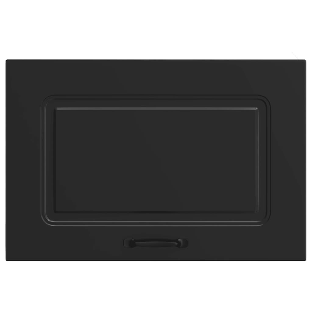 Kitchen wall cabinet Kalmar Black wood material