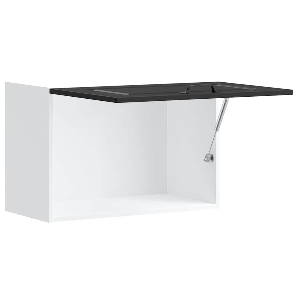 Kitchen wall cabinet Kalmar Black wood material