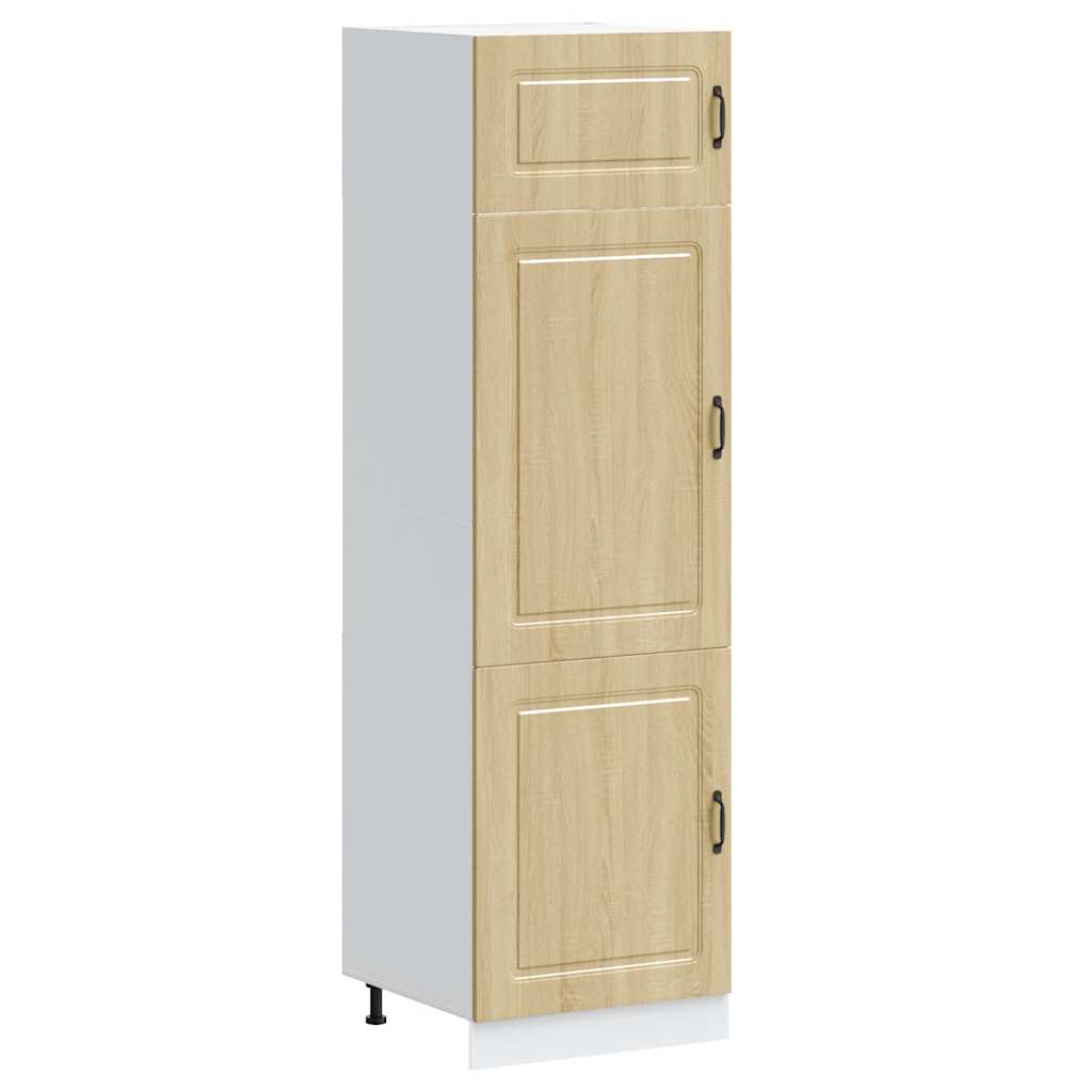 Kitchen cabinet Kalmar Sonoma oak wood material