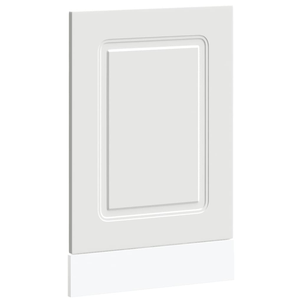Dishwasher panel Kalmar White 45x1.5x67 cm wood material