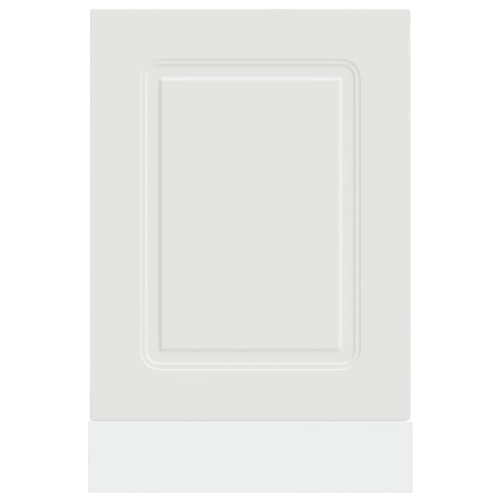 Dishwasher panel Kalmar White 45x1.5x67 cm wood material