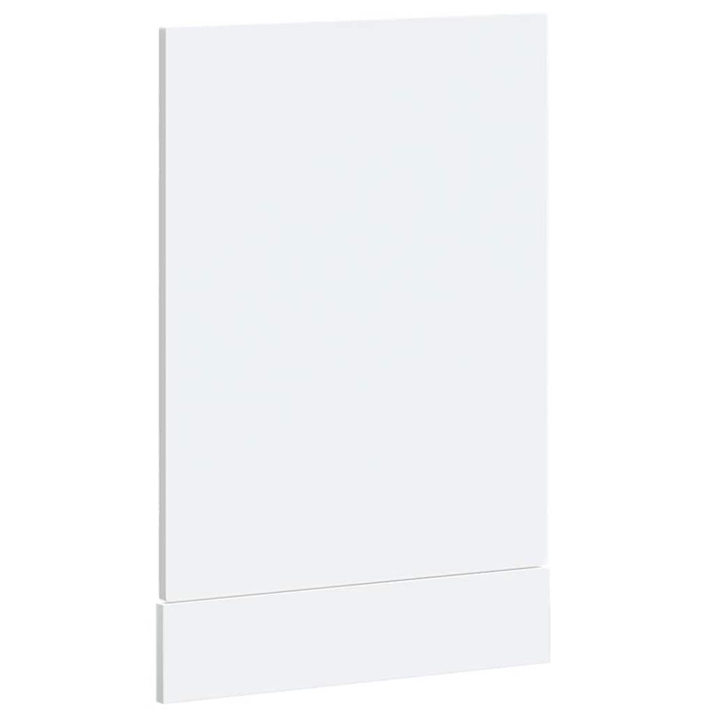 Dishwasher panel Kalmar White 45x1.5x67 cm wood material