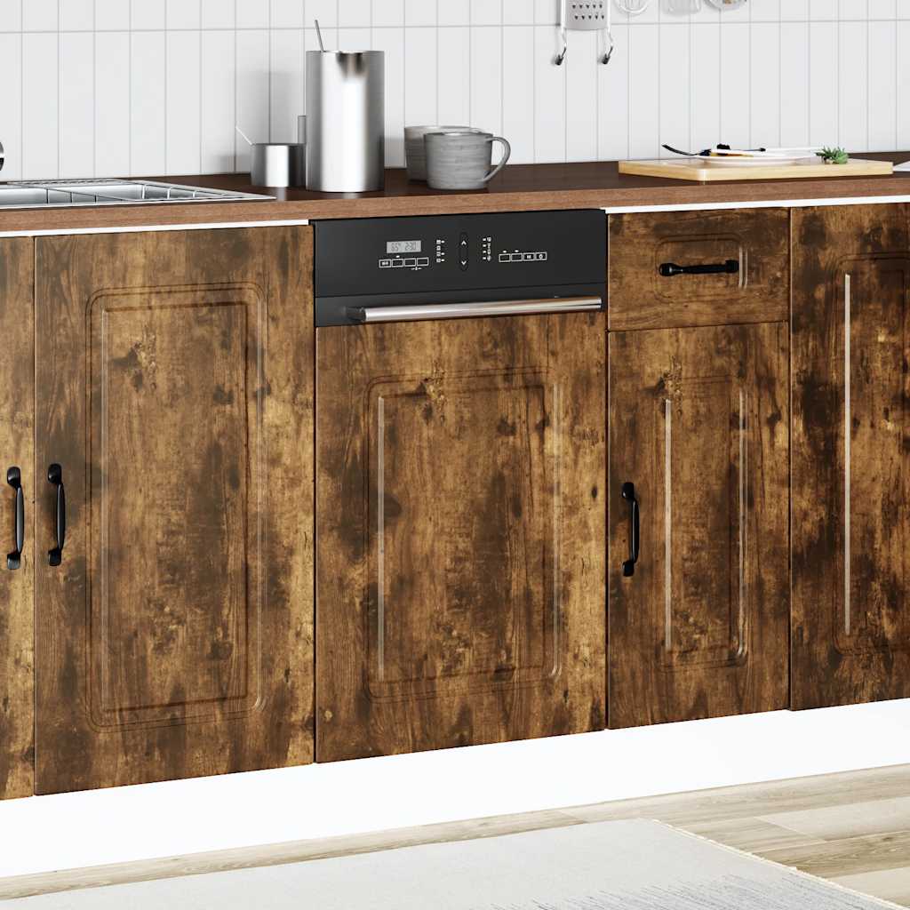 Dishwasher panel Kalmar smoked oak 45x1.5x67 cm