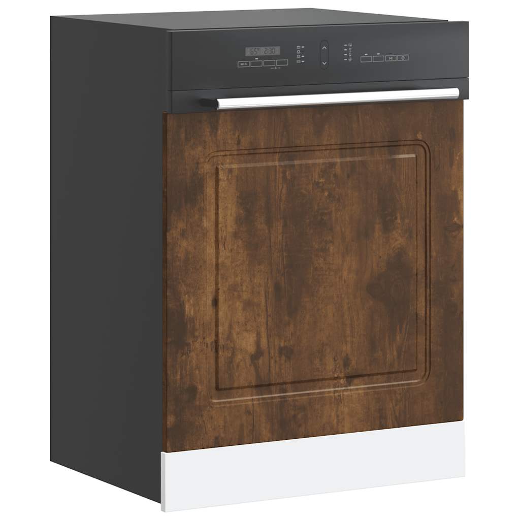 Dishwasher panel Kalmar smoked oak 60x1.5x67 cm