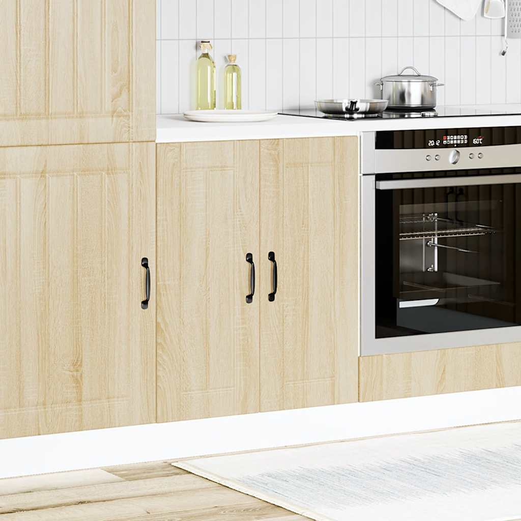 Spülenunterschrank Lucca Sonoma-Eiche Holzwerkstoff