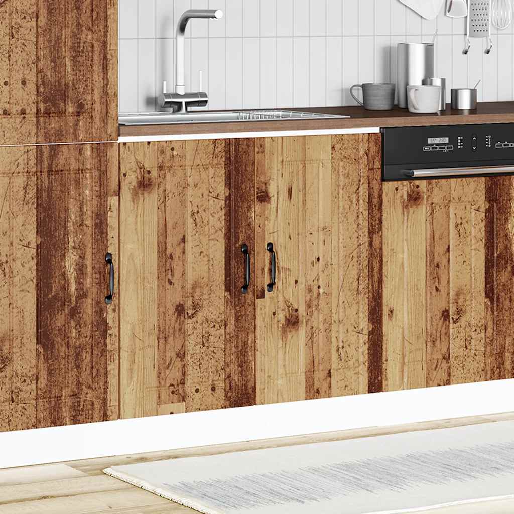 Sink base cabinet Lucca old wood look wood material