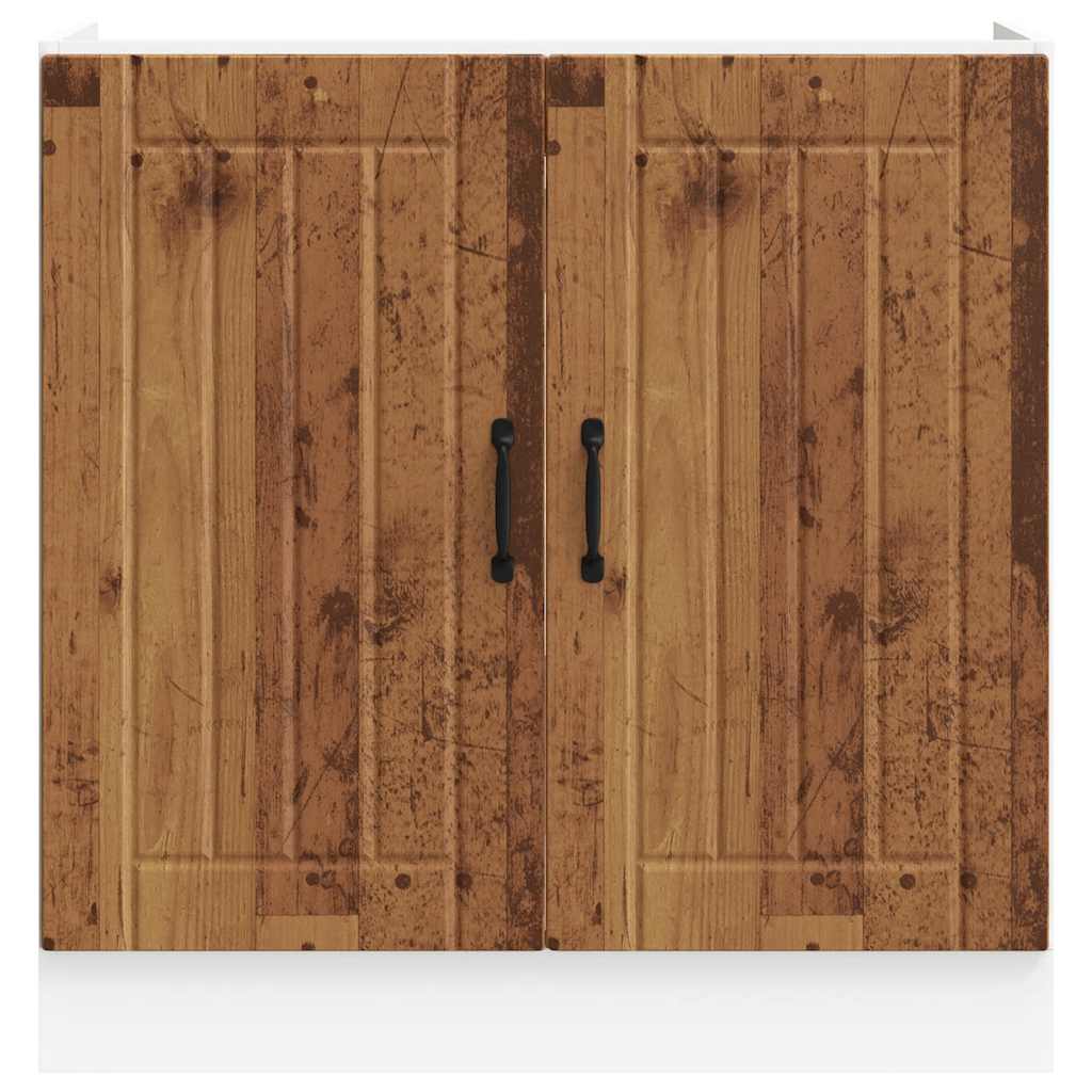 Sink base cabinet Lucca old wood look wood material