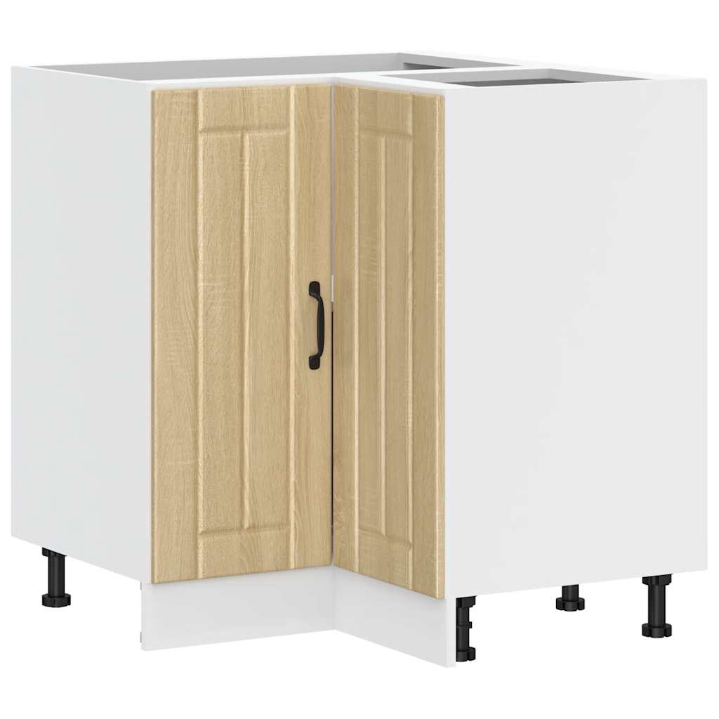 Kitchen corner base cabinet Lucca Sonoma oak wood material