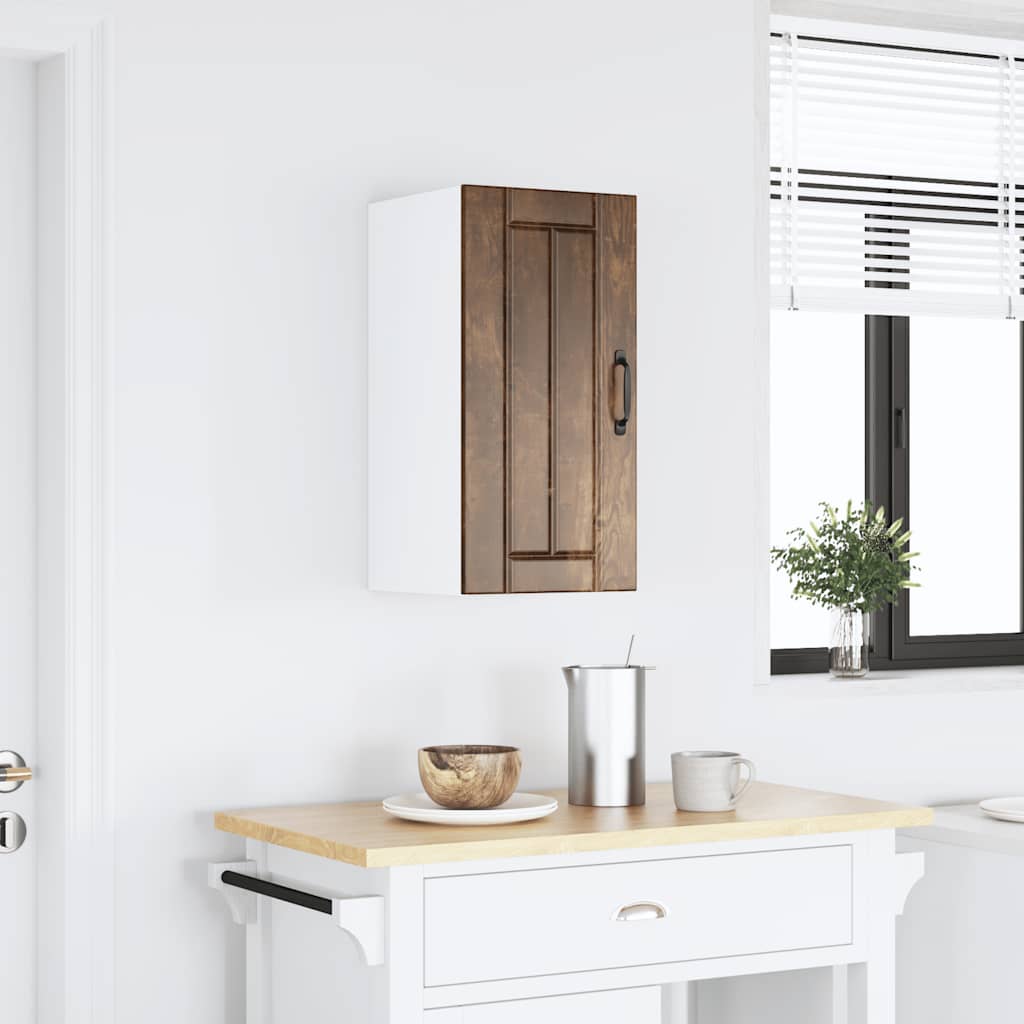 Küchen-Hängeschrank Lucca Räuchereiche Holzwerkstoff