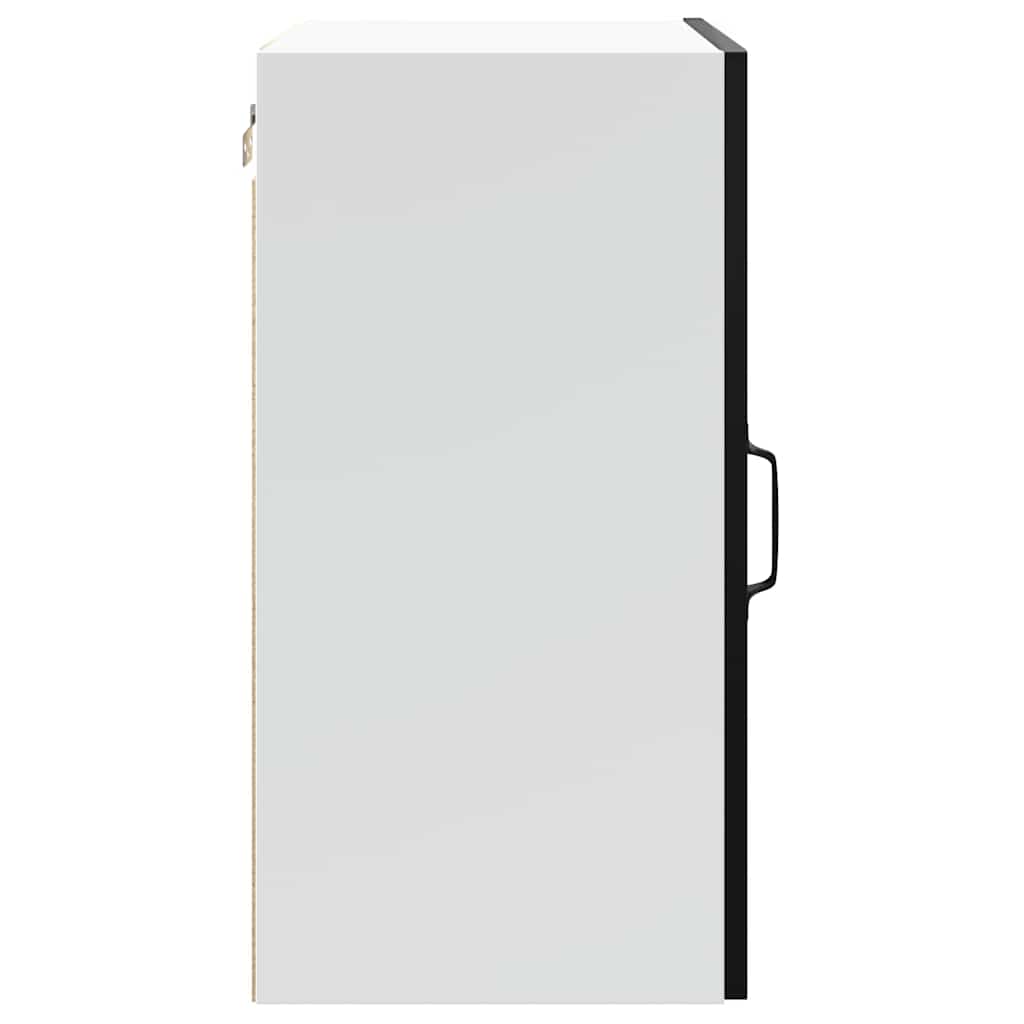 Kitchen wall cabinet Lucca Black wood material