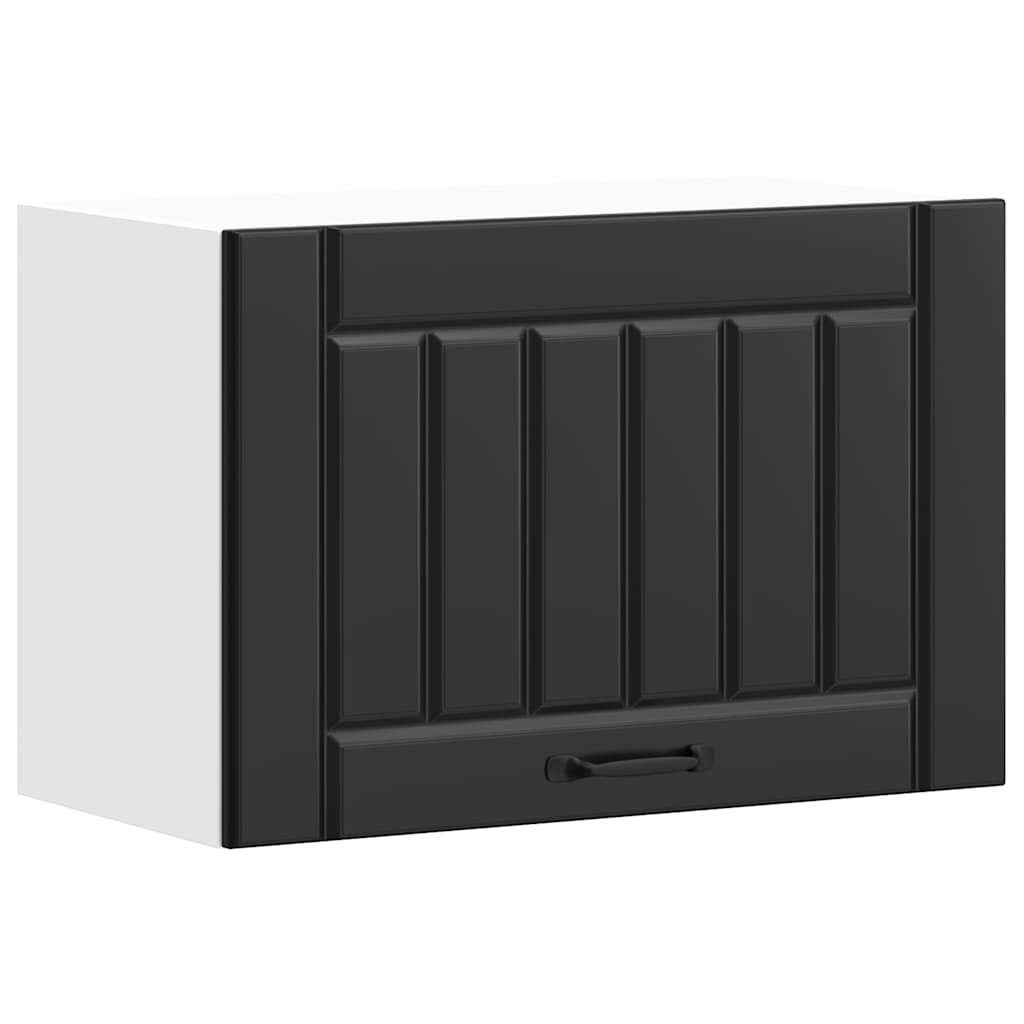 Küchen-Hängeschrank Lucca Schwarz Holzwerkstoff